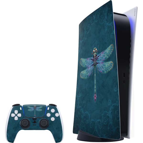 Mystical Dragonfly by Brigid Ashwood PlayStation PS5 Skins