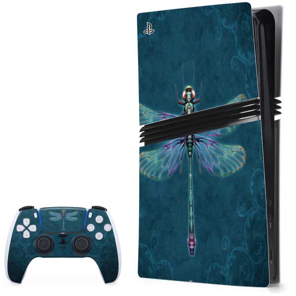 Mystical Dragonfly by Brigid Ashwood PlayStation PS5 Skins