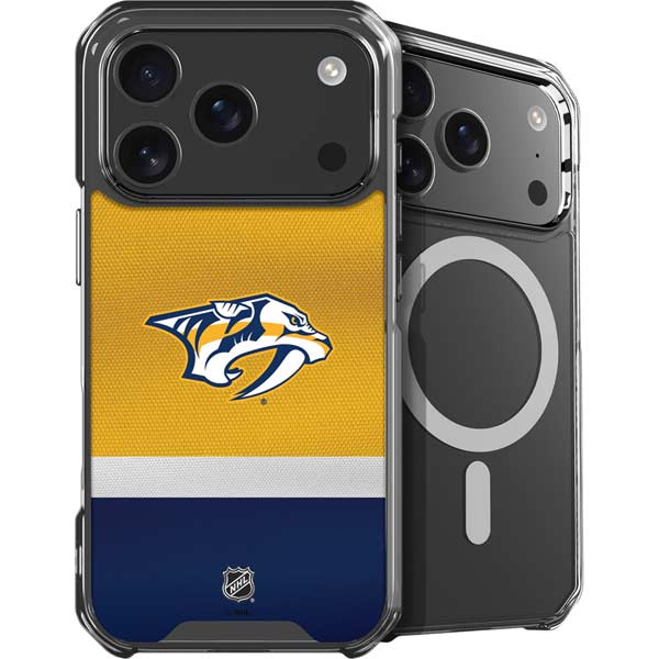NHL Nashville Predators Alternate Jersey iPhone 17 Pro MagSafe Case