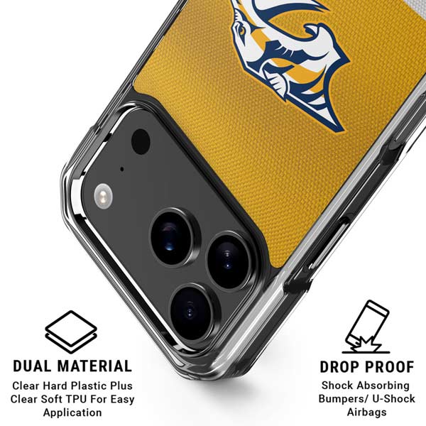 NHL Nashville Predators Alternate Jersey iPhone 17 Pro MagSafe Case