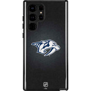 NHL Nashville Predators Black Background Galaxy Cases