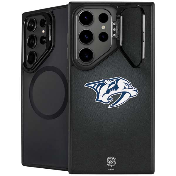 NHL Nashville Predators Black Background Galaxy Cases