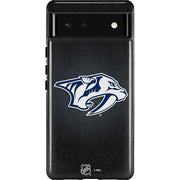 NHL Nashville Predators Black Background Pixel Cases