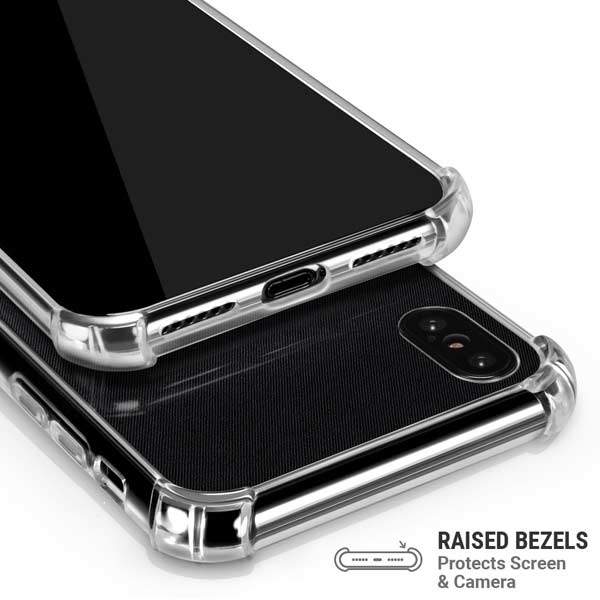 NHL Nashville Predators Black Background iPhone X/XS Clear Case