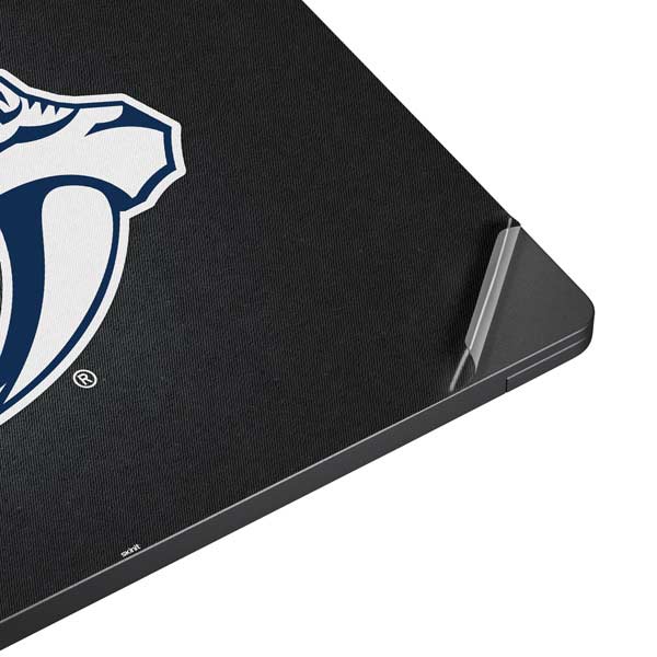 NHL Nashville Predators Black Background Surface Laptop 7 13.8in Skin
