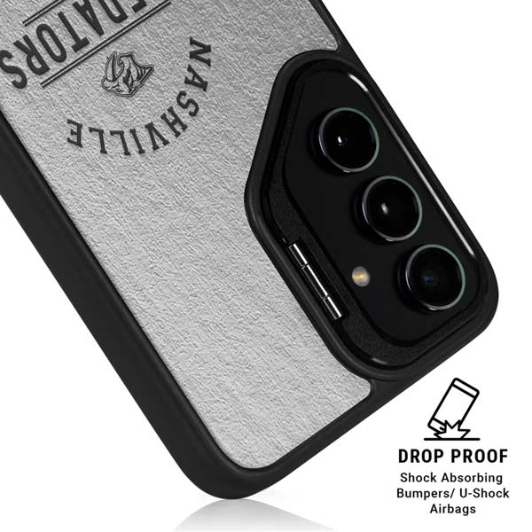 NHL Nashville Predators Black Text Galaxy S26 Ultra Kickstand Case