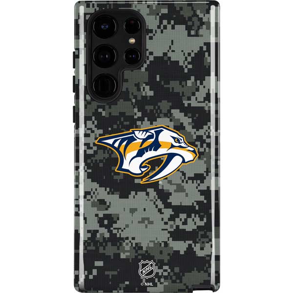 NHL Nashville Predators Camo Galaxy Cases