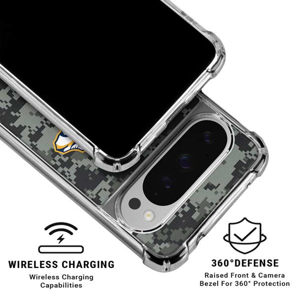 NHL Nashville Predators Camo Google Pixel 10 Pro XL Clear Case