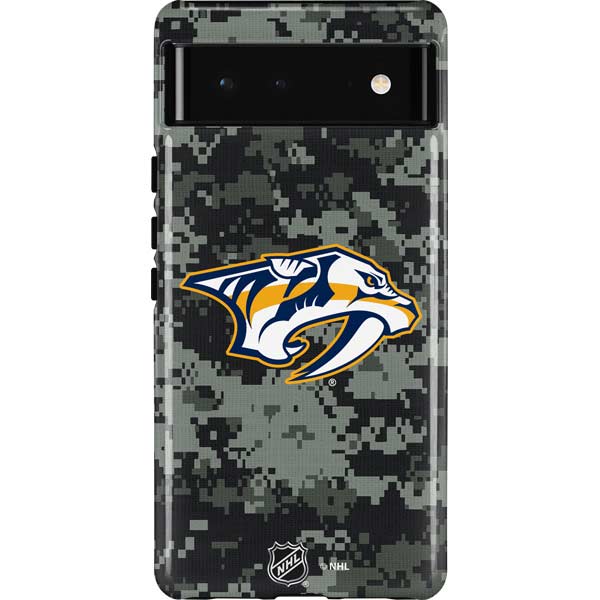 NHL Nashville Predators Camo Pixel Cases