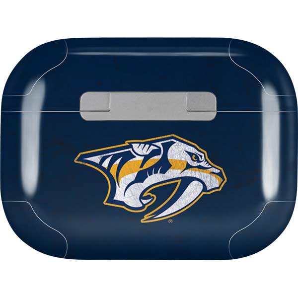 NHL Nashville Predators Distressed AirPods Skins