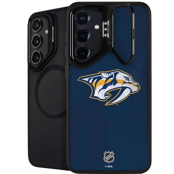 NHL Nashville Predators Distressed Galaxy S26 Kickstand Case