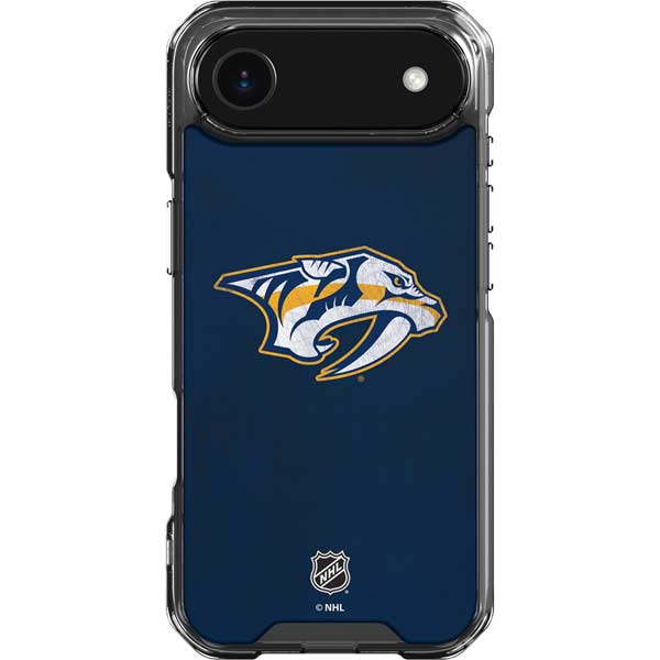 NHL Nashville Predators Distressed iPhone 17 Air Clear Case