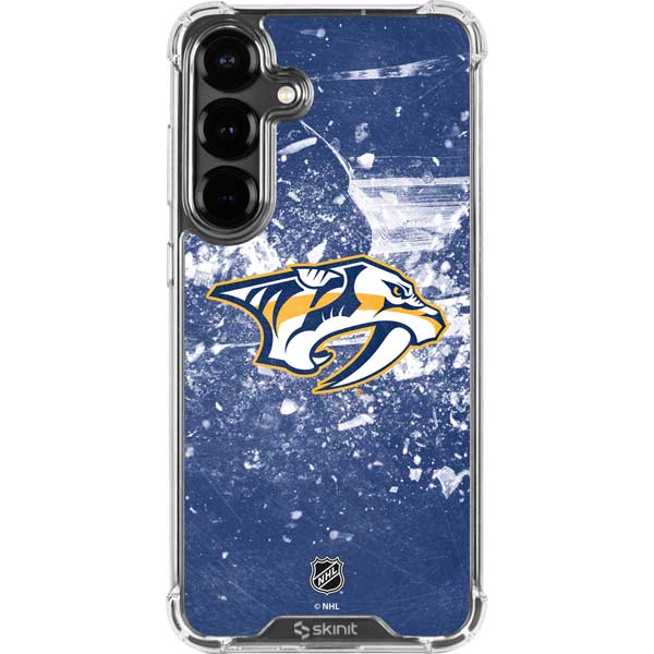 NHL Nashville Predators Frozen Galaxy S26 Plus Clear Case