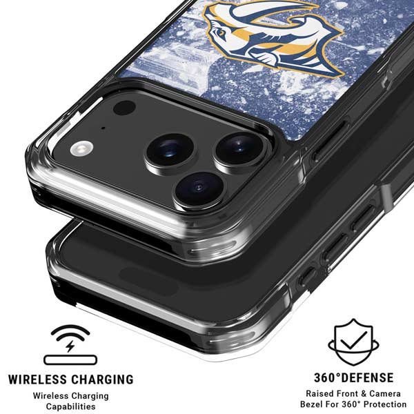 NHL Nashville Predators Frozen iPhone 17 Pro Max MagSafe Case