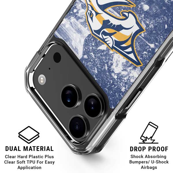 NHL Nashville Predators Frozen iPhone 17 Pro Max MagSafe Case