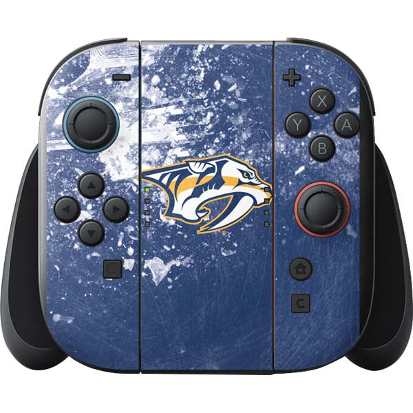 NHL Nashville Predators Frozen Nintendo Switch 2 (2025) with Joy-Con Skin