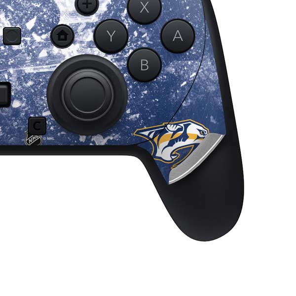 NHL Nashville Predators Frozen Nintendo Switch 2 (2025) Pro Controller Skin
