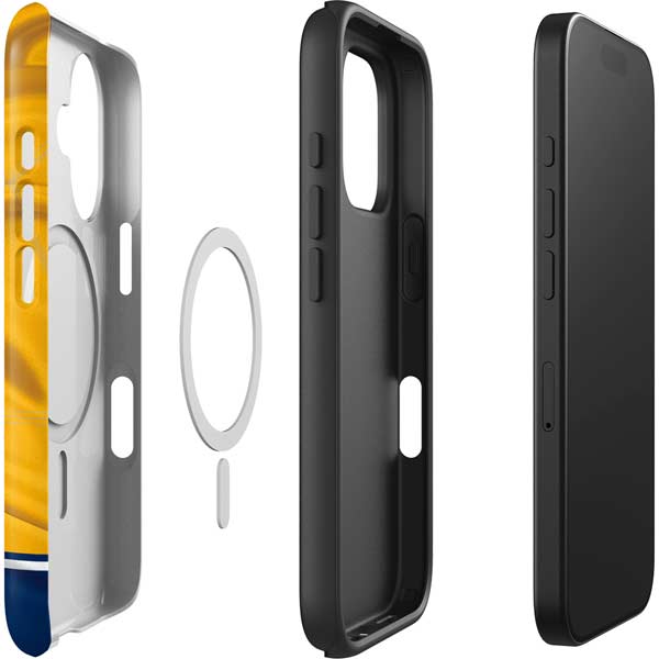 NHL Nashville Predators Jersey iPhone 16 Magsafe Impact Case