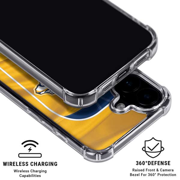 NHL Nashville Predators Jersey iPhone 17 MagSafe Case