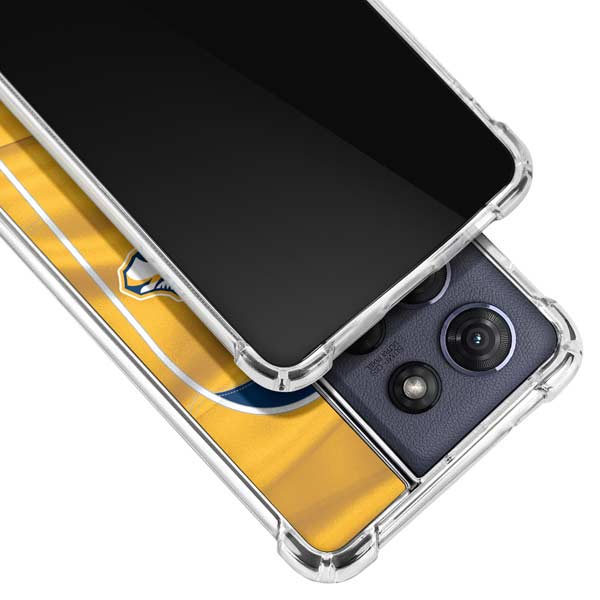 NHL Nashville Predators Jersey Moto G 5G (2025) Clear Case