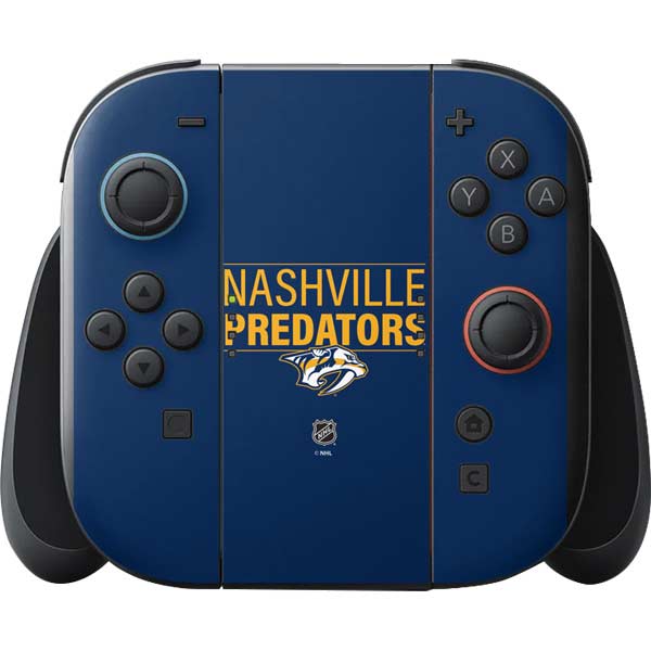 NHL Nashville Predators Lineup Nintendo Switch 2 (2025) with Joy-Con Skin