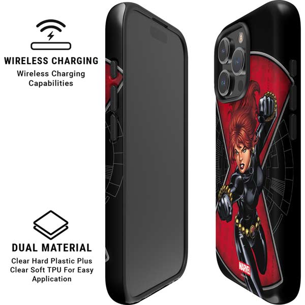 Marvel Black Widow Natasha Romanova iPhone 16 Pro Magsafe Impact Case