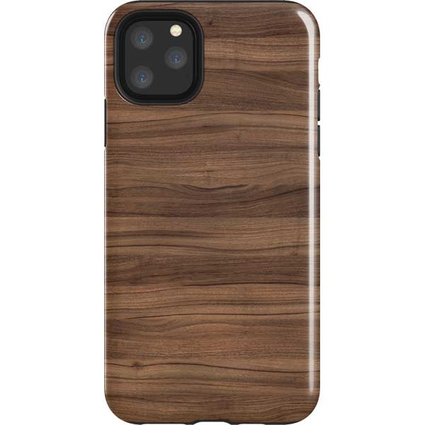 Natural Walnut Wood iPhone Cases