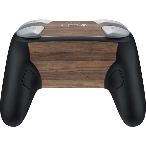 Natural Walnut Wood Nintendo Switch 2 (2025) Pro Controller Skin