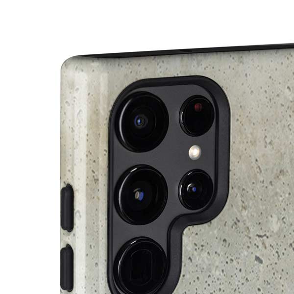 Natural White Concrete Galaxy S25 Ultra Impact Case