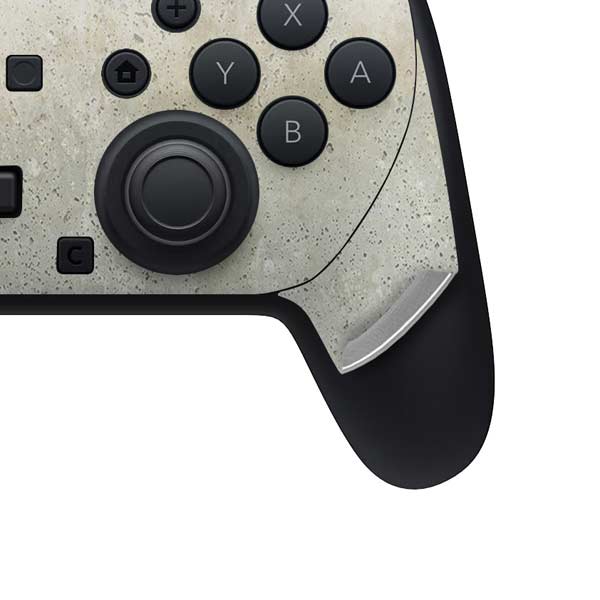 Natural White Concrete Nintendo Switch 2 (2025) Pro Controller Skin ...