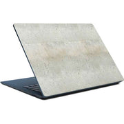 Natural White Concrete Surface Laptop Skin