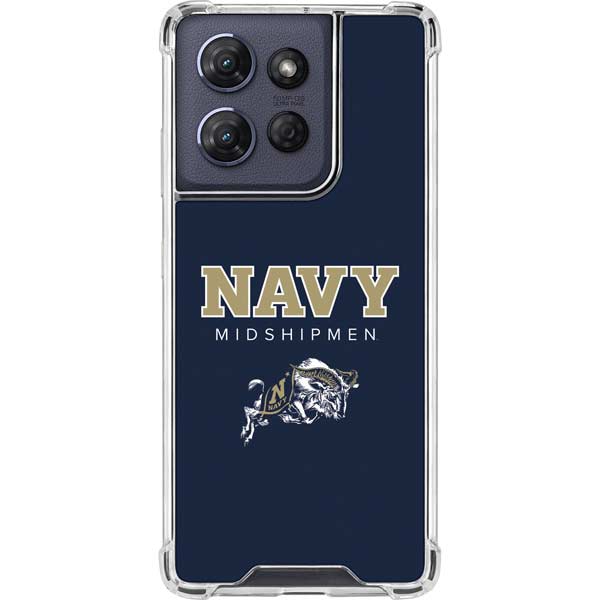 United States Naval Academy Midshipmen Moto G 5G (2025) Clear Case