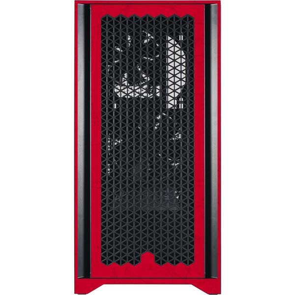 NBA Atlanta Hawks Distressed Corsair 4000D Tempered Glass Mid-Tower ATX Case Skin
