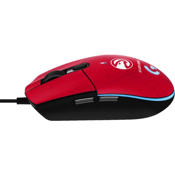 NBA Atlanta Hawks Distressed G203 Prodigy RGB Wired Gaming Mouse Skin