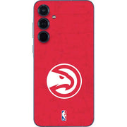 NBA Atlanta Hawks Distressed Galaxy A55 5G Skin