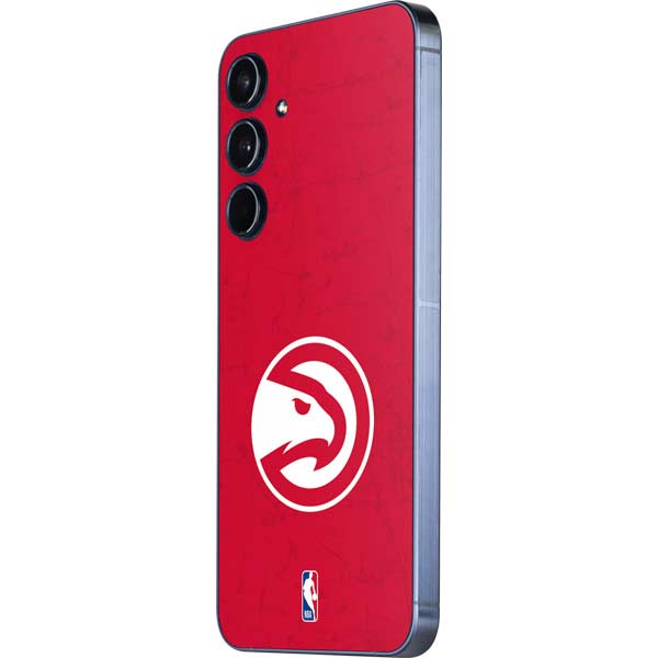 NBA Atlanta Hawks Distressed Galaxy A55 5G Skin