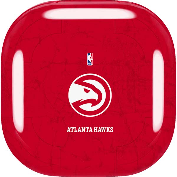 NBA Atlanta Hawks Distressed Galaxy Buds Live Skin