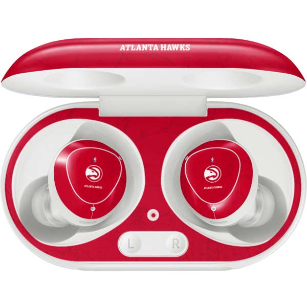 NBA Atlanta Hawks Distressed Galaxy Buds Plus Skin