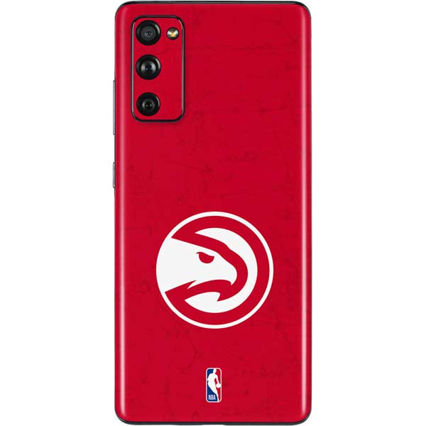 NBA Atlanta Hawks Distressed Galaxy S20 Fan Edition Skin