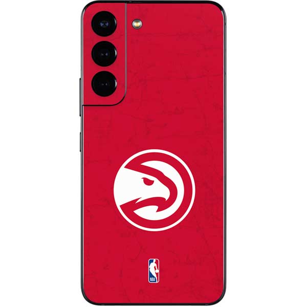 NBA Atlanta Hawks Distressed Galaxy S22 Skin