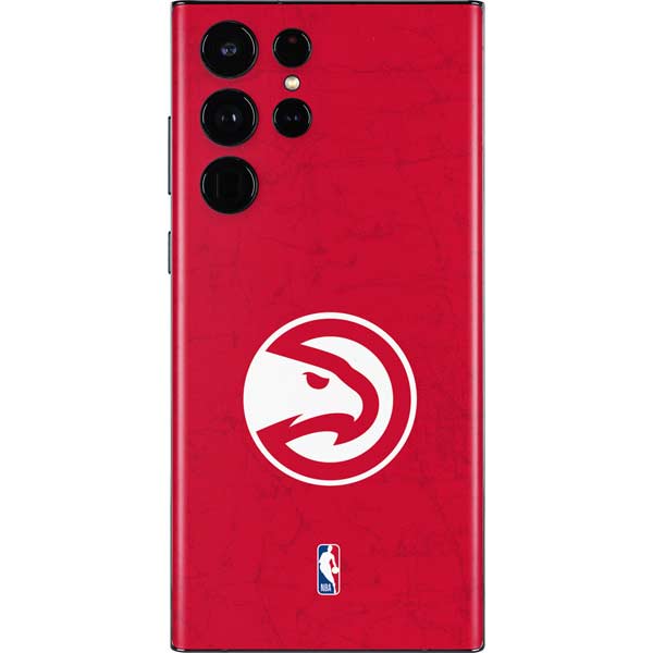 NBA Atlanta Hawks Distressed Galaxy S22 Ultra Skin