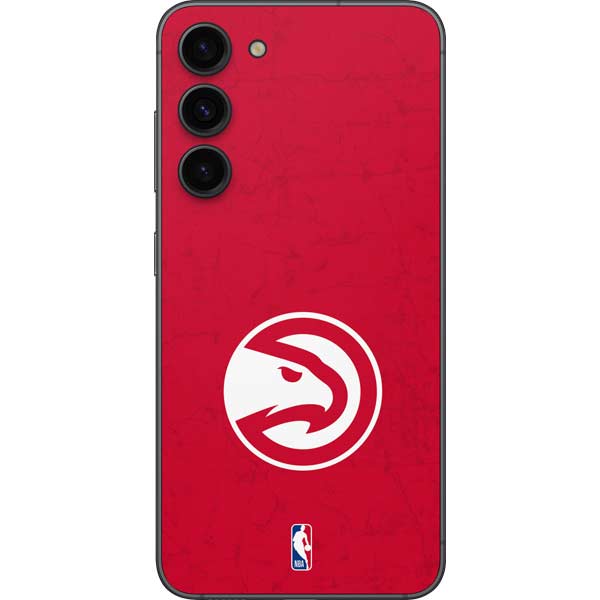 NBA Atlanta Hawks Distressed Galaxy S23 FE Skin