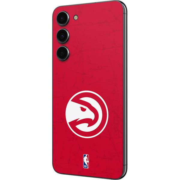 NBA Atlanta Hawks Distressed Galaxy S23 FE Skin