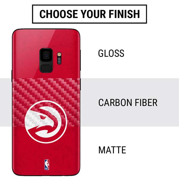 NBA Atlanta Hawks Distressed Galaxy S9 Skin