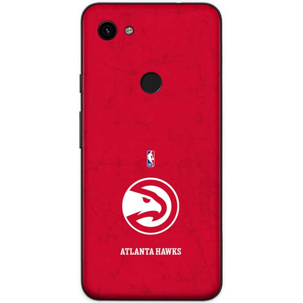 NBA Atlanta Hawks Distressed Google Pixel 3a Skin