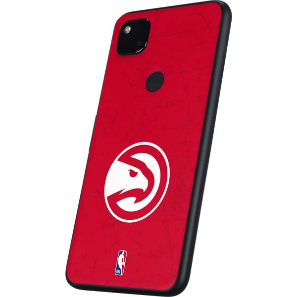 NBA Atlanta Hawks Distressed Google Pixel 4a Skin