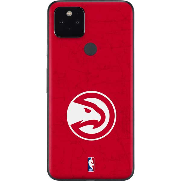 NBA Atlanta Hawks Distressed Google Pixel 5 Skin