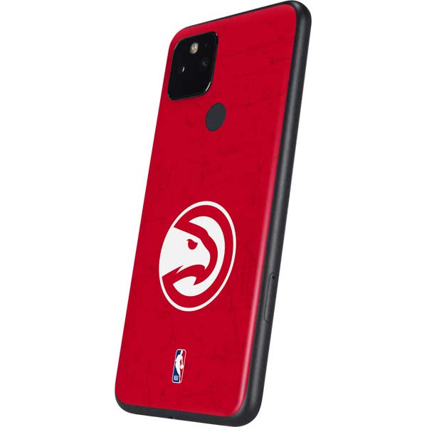 NBA Atlanta Hawks Distressed Google Pixel 5 Skin