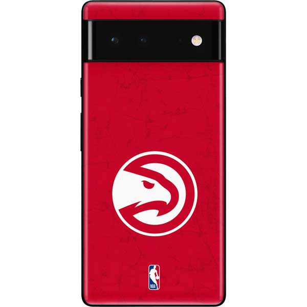 NBA Atlanta Hawks Distressed Google Pixel 6 Skin