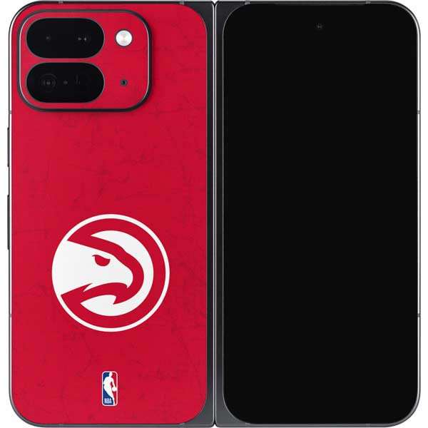 NBA Atlanta Hawks Distressed Google Pixel 9 Pro Fold Skin